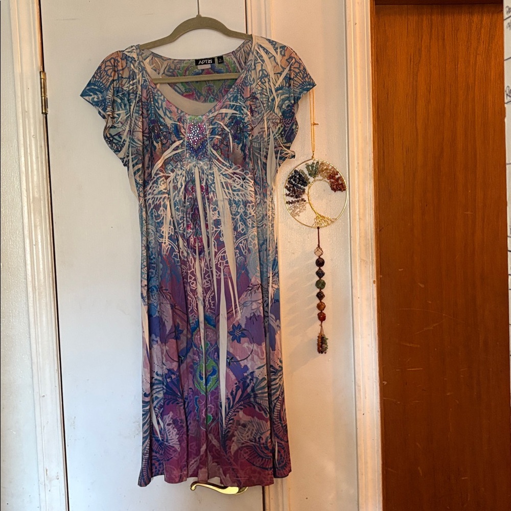 Apt. 9 Multicolor Swirl Dress